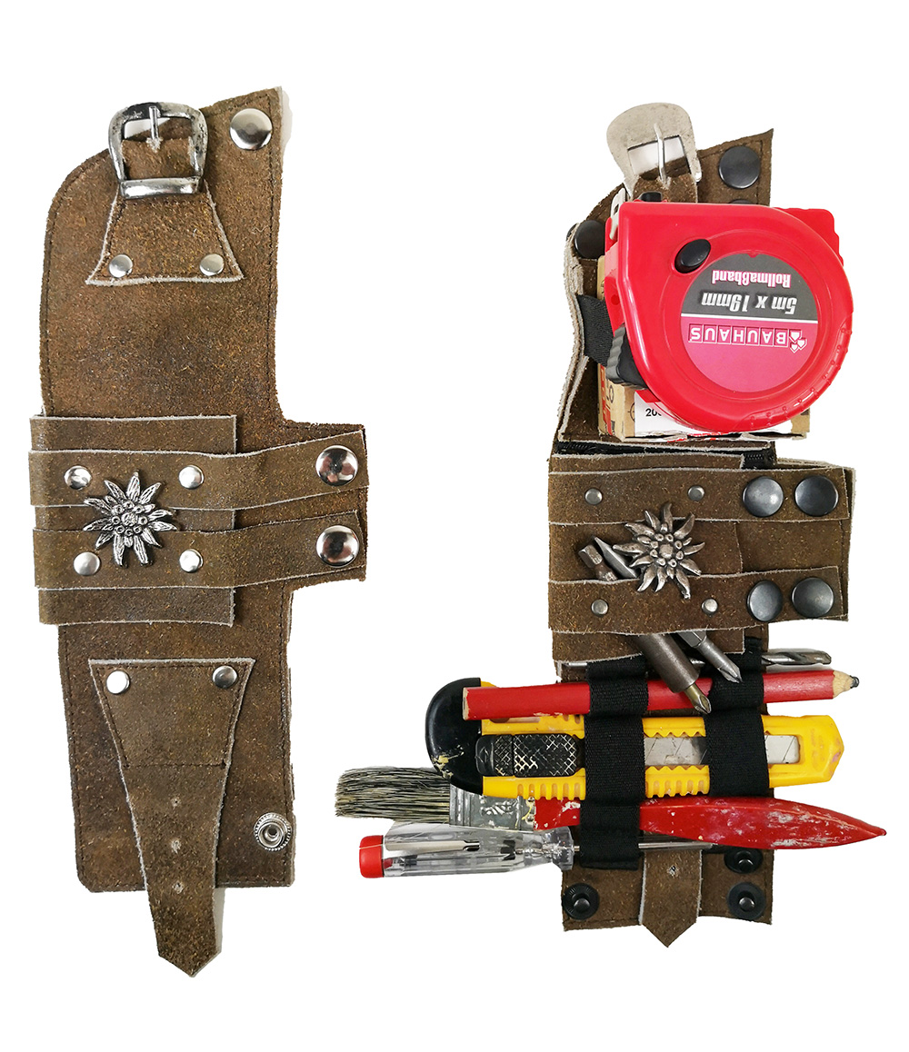 Craftsman leather FIBS in use